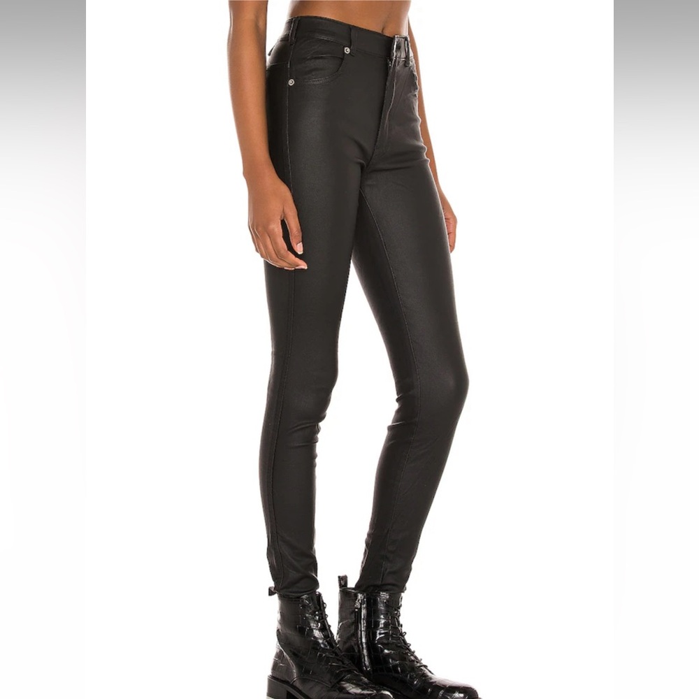 Dr. Denim Lexy Skinny in Black Metal Size Small - Picture 2 of 6